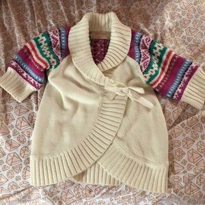 NWOT girls sweater